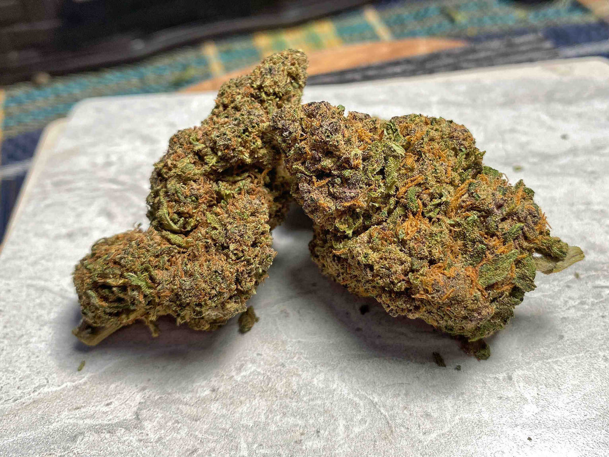 Afghan Purple CBD Flower - BackWoodz CBD
