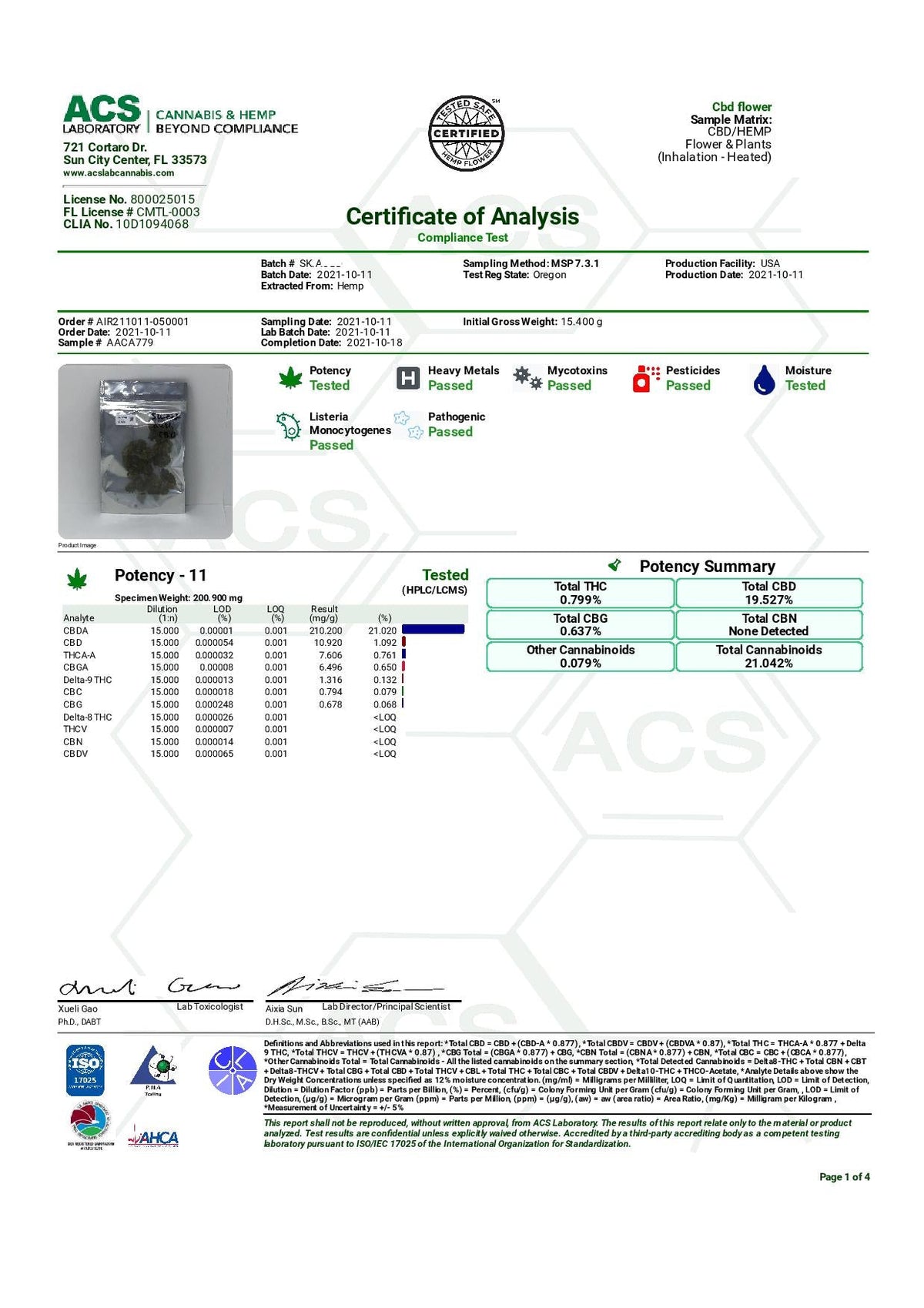 Sweet-Kush-Hemp-COA-BackWoodz Cartel